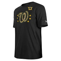 T-shirt noir pour la Journée des forces armées 2024 Nationals de Washington New Era hommes