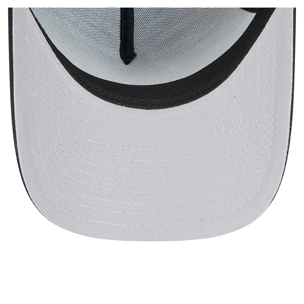 Men's New Era Black Washington Nationals 9FORTY A-Frame Adjustable Hat