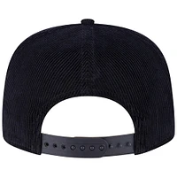 Men's New Era Black Washington Nationals Corduroy Filigree Golfer Adjustable Hat