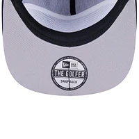 Men's New Era Black Washington Nationals Corduroy Filigree Golfer Adjustable Hat
