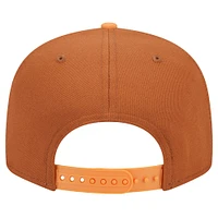 Men's New Era Brown Washington Nationals Spring Color Two-Tone 9FIFTY Snapback Hat