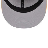 Men's New Era Brown Washington Nationals Spring Color Two-Tone 9FIFTY Snapback Hat