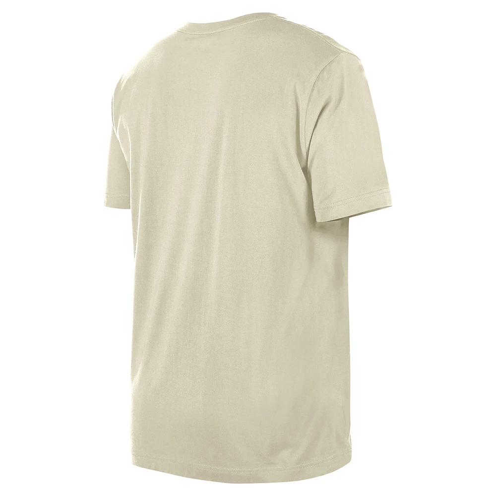 T-shirt crème New Era pour hommes des Nationals de Washington Americana Flag Fill