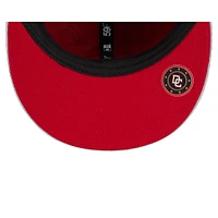 Men's New Era Gray Washington Nationals 2025 MLB Clubhouse 59FIFTY Fitted Hat