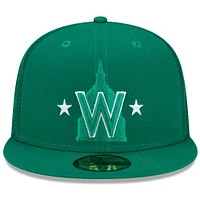 Casquette ajustée 59FIFTY pour homme New Era Green Washington Nationals 2022 St. Patrick's Day