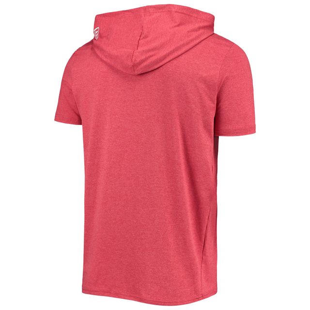 NWE WANATS ROUGE HOMME POLY SS CAPUCHE 22 TEEMNHOD