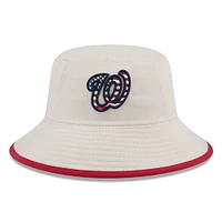 Bob kaki New Era pour hommes des Nationals de Washington 2024 du 4 juillet