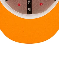 Casquette ajustée 59FIFTY pour homme New Era rouge/vert fluo Washington Nationals 2008 Inaugural Season Lava Highlighter Combo