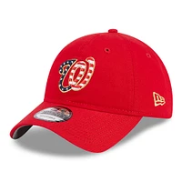 Men's New Era  Red Washington Nationals 2023 Fourth of July 9TWENTY Adjustable Hat