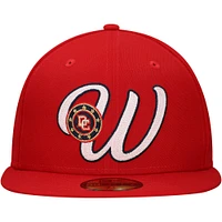 Casquette ajustée 59FIFTY Duo Logo 2.0 des Washington Nationals de New Era pour homme
