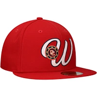 Casquette ajustée 59FIFTY Duo Logo 2.0 des Washington Nationals de New Era pour homme