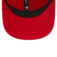 Men's New Era Red Washington Nationals Property Trucker 9TWENTY Snapback Hat