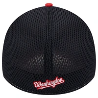 Casquette Flex Neo 39THIRTY des Washington Nationals Shadow New Era rouge pour homme