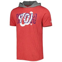 T-shirt à capuche rouge de l'équipe des Washington Nationals New Era pour homme