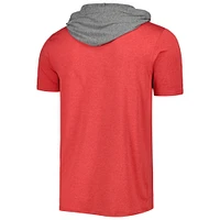T-shirt à capuche rouge de l'équipe des Washington Nationals New Era pour homme