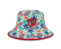 Men's New Era Washington Nationals Tropic Floral Bucket Hat