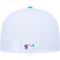 Men's New Era White Washington Nationals 2008 Inaugural Season Vice 59FIFTY Fitted Hat