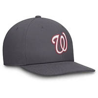 Men's Nike Gray Washington Nationals Pro Performance Snapback Hat