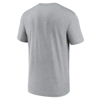 Men's Nike Heathered Charcoal Washington Nationals Local Rep Legend Performance T-Shirt