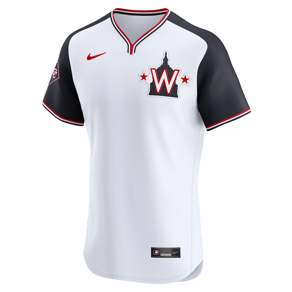 Men's Nike Navy Washington Nationals Alternate Elite Jersey
