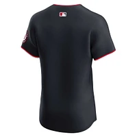 Men's Nike Navy Washington Nationals Alternate Vapor Premier Elite Patch Jersey