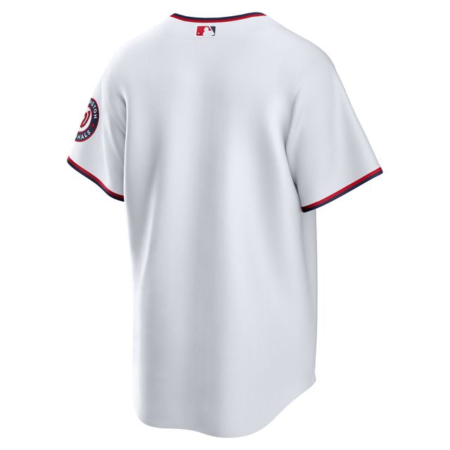 Maillot domicile vierge des Washington Nationals Nike pour homme, blanc