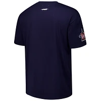 Men's Pro Standard Navy Washington Nationals Turn It Up Dropped Shoulder T-Shirt