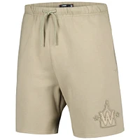 Men's Pro Standard Pewter Washington Nationals Neutral Fleece Shorts