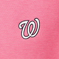 Men's Vineyard Vines Red Washington Nationals Saltwater Quarter-Zip Jacket