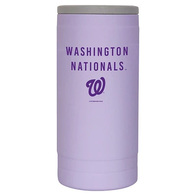 Nationals de Washington 12oz. Coolie Slim Soft Touch Lavande