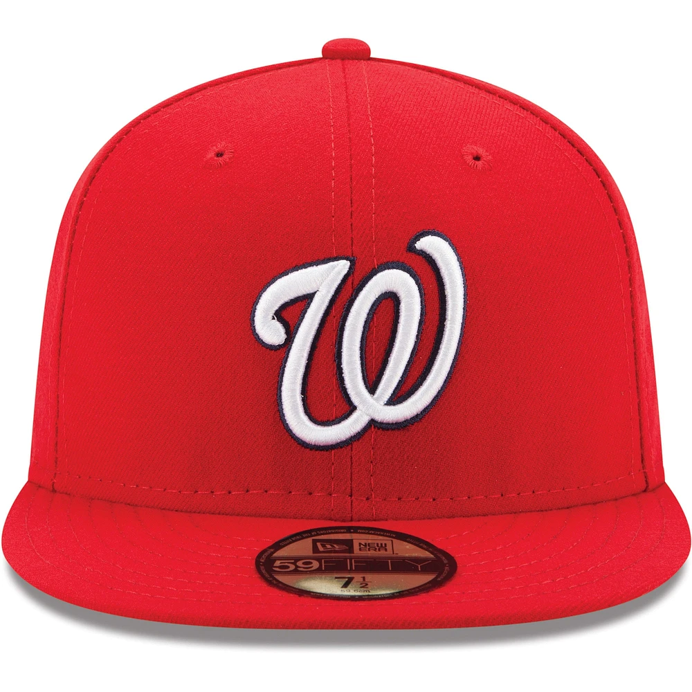 Washington Nationals New Era Game Authentic Collection On-Field 59FIFTY - Fitted Hat Red