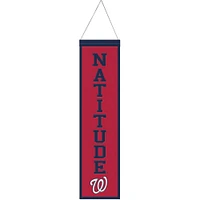 WinCraft Washington Nationals 8" x 32" Slogan Wool Banner