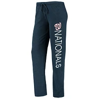 Women's Concepts Sport Navy/Red Washington Nationals Meter Muscle Tank Top & Pants Sleep Set