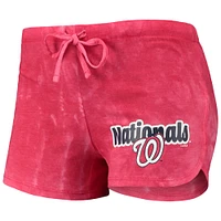Women's Concepts Sport Red Washington Nationals Billboard Racerback Tank Top & Shorts Set