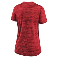 Women's Nike  Red Washington Nationals Authentic Collection Velocity Performance T-Shirt