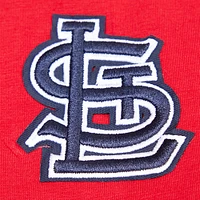 Women's Pro Standard Red Washington Nationals Classic SJ Cropped Boxy T-Shirt