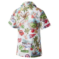 Women's Reyn Spooner White Washington Nationals Scenic Button-Up Shirt