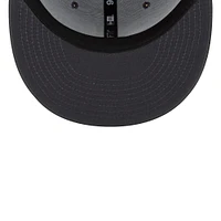 Youth New Era Graphite Washington Nationals 2022 City Connect 9FIFTY Snapback Adjustable Hat
