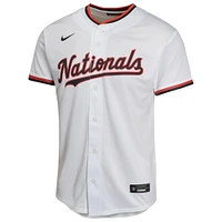 Youth Nike CJ Abrams White Washington Nationals Home Game Player Jersey