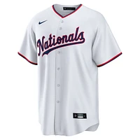 Youth Nike CJ Abrams White Washington Nationals Home Replica Player Jersey