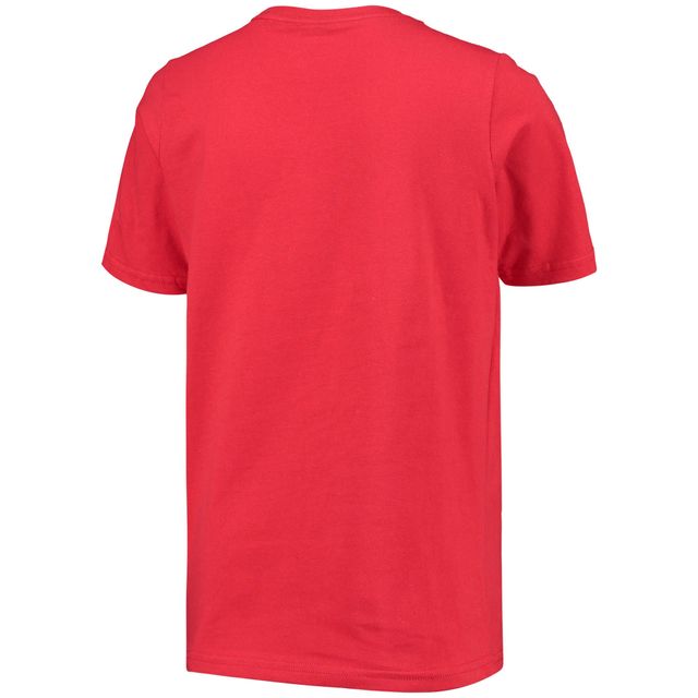 T-shirt rouge pour jeunes des Nationals de Washington avec séquence victoires