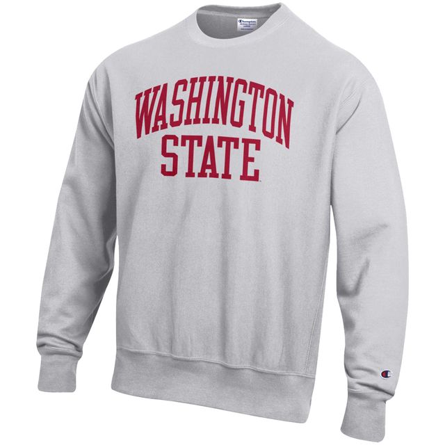 Chandail à enfiler armure inversée Champion de l'État Washington, gris chiné, pour homme