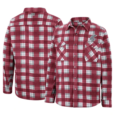 Veste Colosseum Crimson Washington State Cougars Ellis pour homme