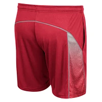 Men's Colosseum Crimson Washington State Cougars Laws of Physics Shorts