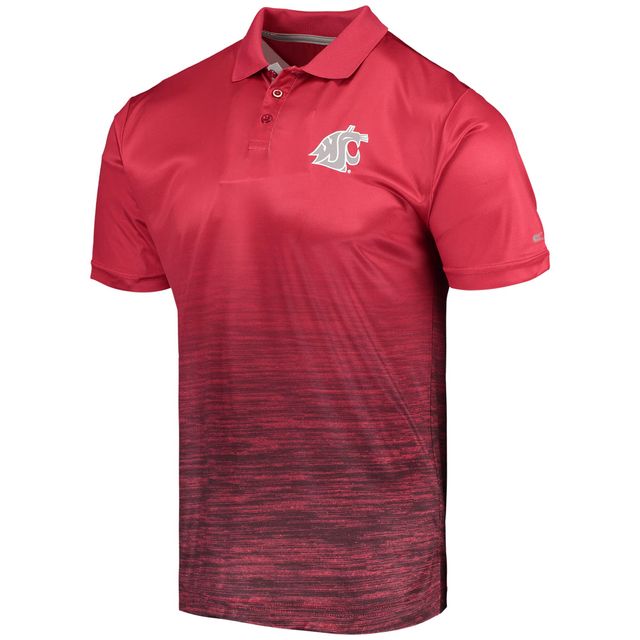 Colosseum Crimson Washington State Cougars Marshall Polo pour homme