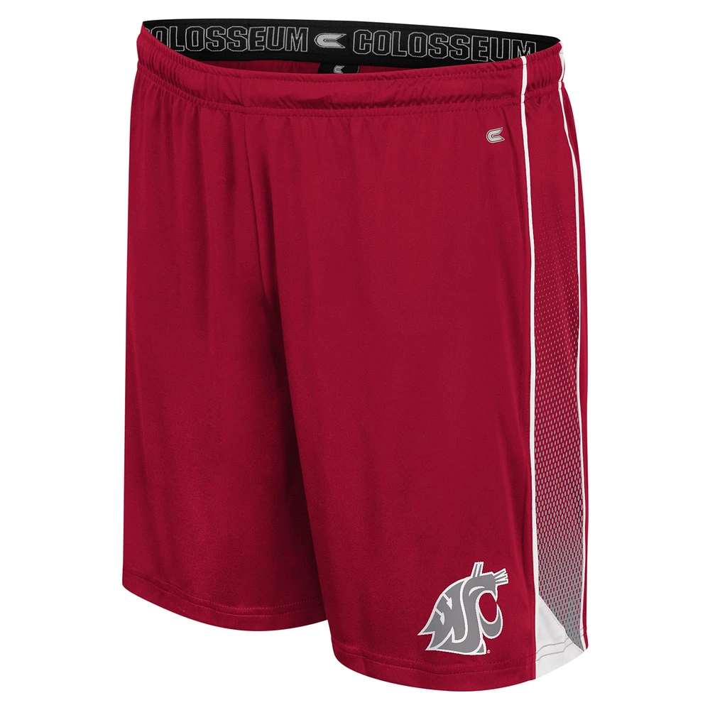 Men's Colosseum Crimson Washington State Cougars Online Shorts