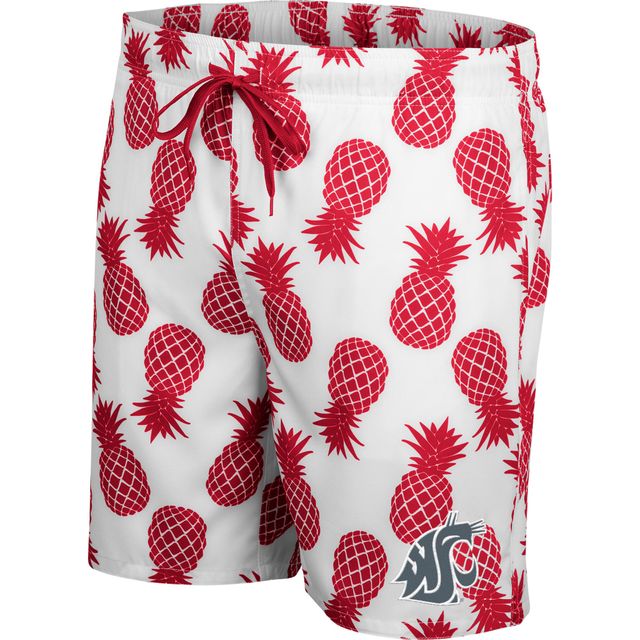 SHORT DE BAIN CO3 WASHST BLANC CRMS HOMME ANANAS (BLANC/COULEUR LIMITÉE L'ÉQUIPE) SWMMEN