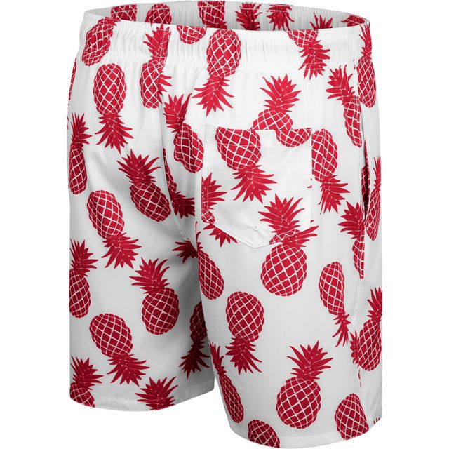 SHORT DE BAIN CO3 WASHST BLANC CRMS HOMME ANANAS (BLANC/COULEUR LIMITÉE L'ÉQUIPE) SWMMEN