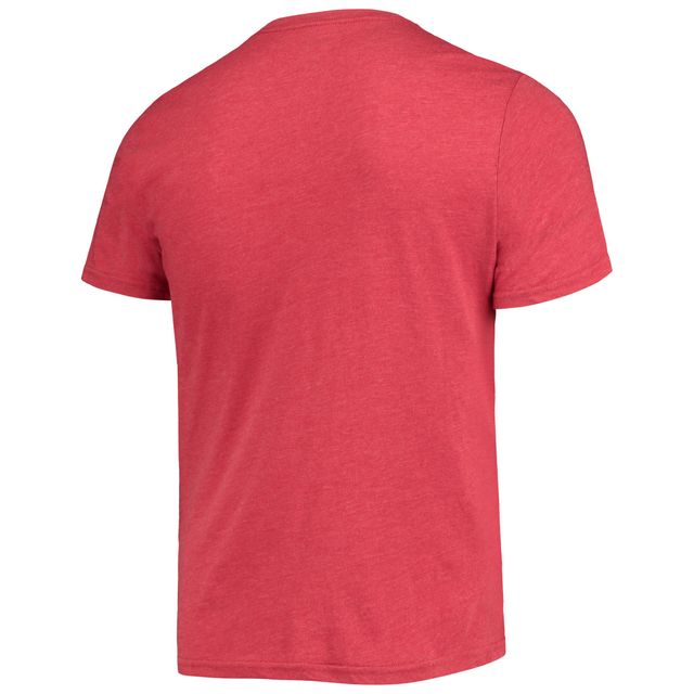 Concepts Sport T-shirt et pantalon pour homme Gris anthracite chiné/cramoisi Washington State Cougars Meter