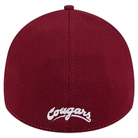 Casquette flexible bicolore 39THIRTY New Era pour hommes, gris chiné/cramoisi, Washington State Cougars